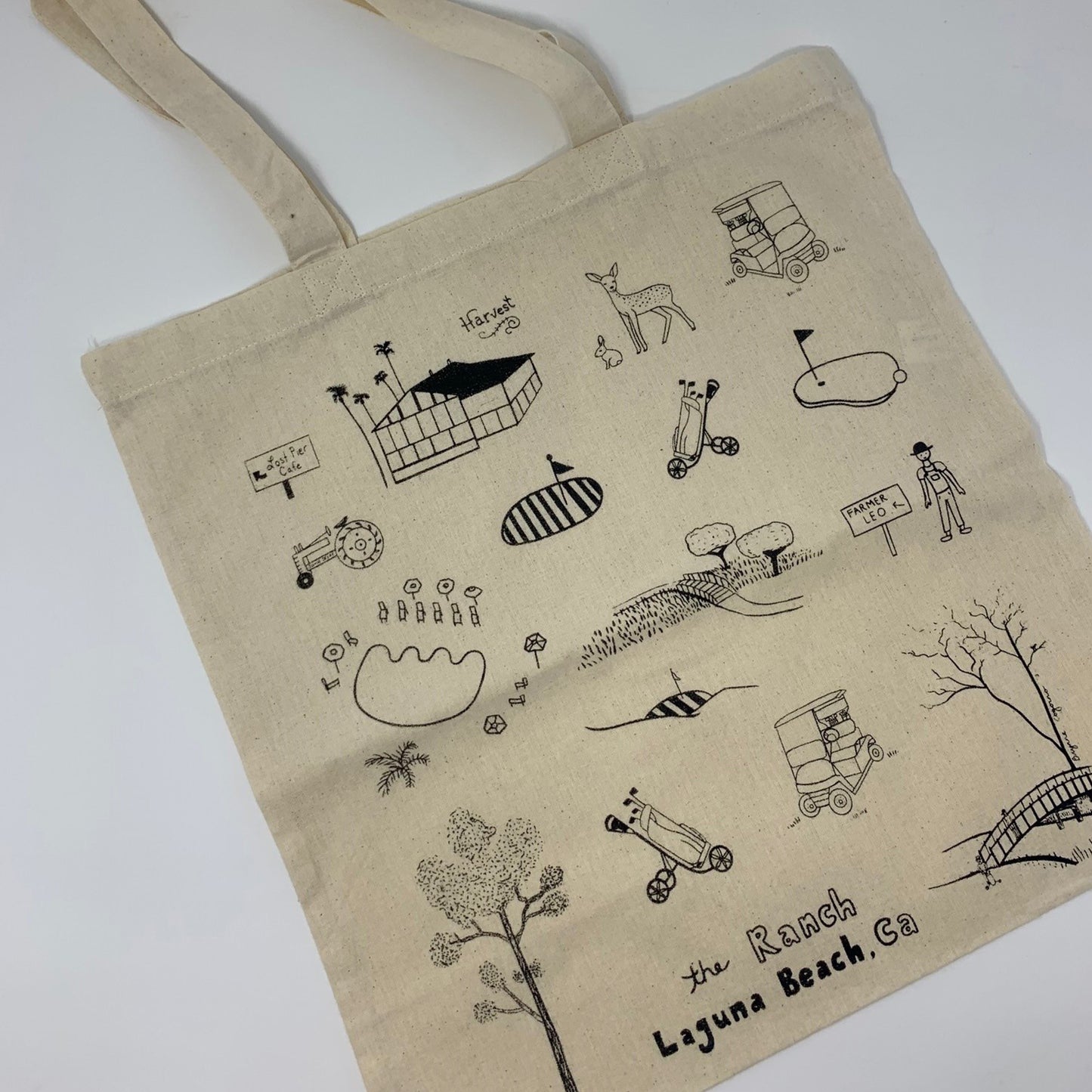 The Ranch Tote Bag by Backward Prints